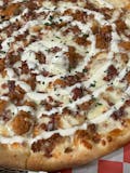 Crispy Chicken, Bacon & Ranch Sicilian Pizza