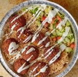 Falafel Rice Platter