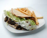 Beef Gyro on Pita