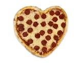 Heart Shape Cheese Pizza