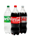 Free 2 Liter Bottle with The Purchase of 2 Large Cheese Pizzas