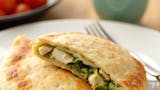 Pesto Chicken Calzone