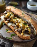 Cheesy Beef Sandwich