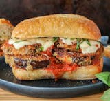 Eggplant Parmesan Sandwich