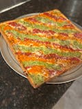 Square Tri Color Pizza