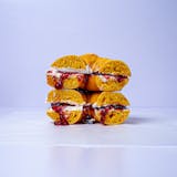 Bagel with Cream Cheese & Jelly Breakfast