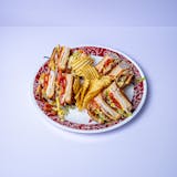 Turkey Club Triple Decker Sandwich