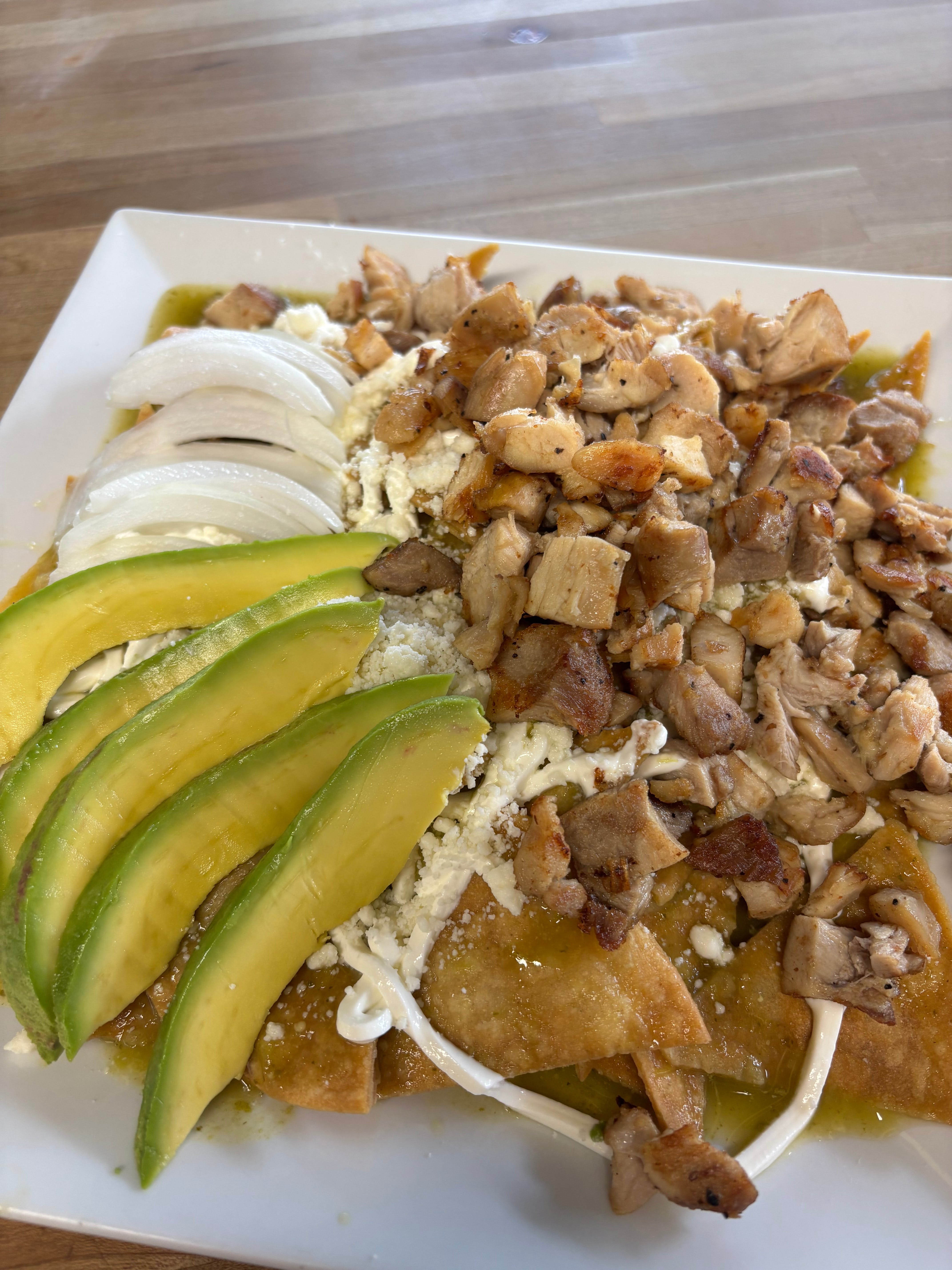 Chilaquiles Pollo