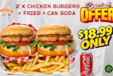Chicken Burgers Super Deal