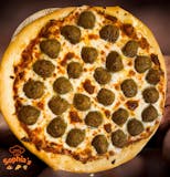 Meatball Pizza