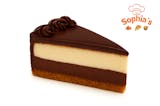 Tuxedo Cheesecake Slice