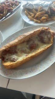 Sandwich chicken parmigiana