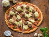 Meatball Pizza