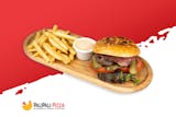 Beef bacon burger