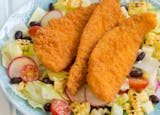 Whiting Fish Fried & Salad
