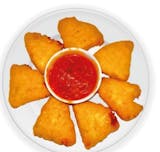 Battered Macaroni & Cheese Wedges