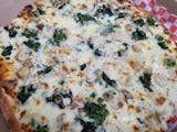 Chicken Alfredo Pizza