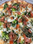 Veggie White Pizza