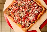 Vegan Greek Pizza