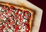 Vegan Greek Pizza
