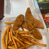Kid's Three Chicken Fingers with Fries