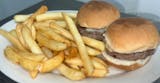 Cheeseburger Sliders & Fries