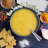 Lentil Soup with Chips