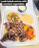 Veggie Entrée Lamb Kebab