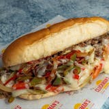 Sag Cheese Steak Burger