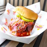 Sticky Sweet & Spicy Korean Chicken Sandwich