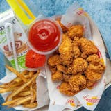 Kid's Popcorn Chicken with Fries