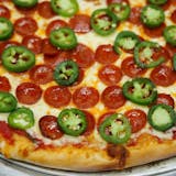 Jalapeno, Pepperoni Pie
