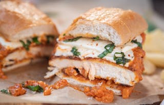 Vodka Chicken Parm Sandwich