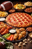 1-Topping Large Pizza + 12 Wings