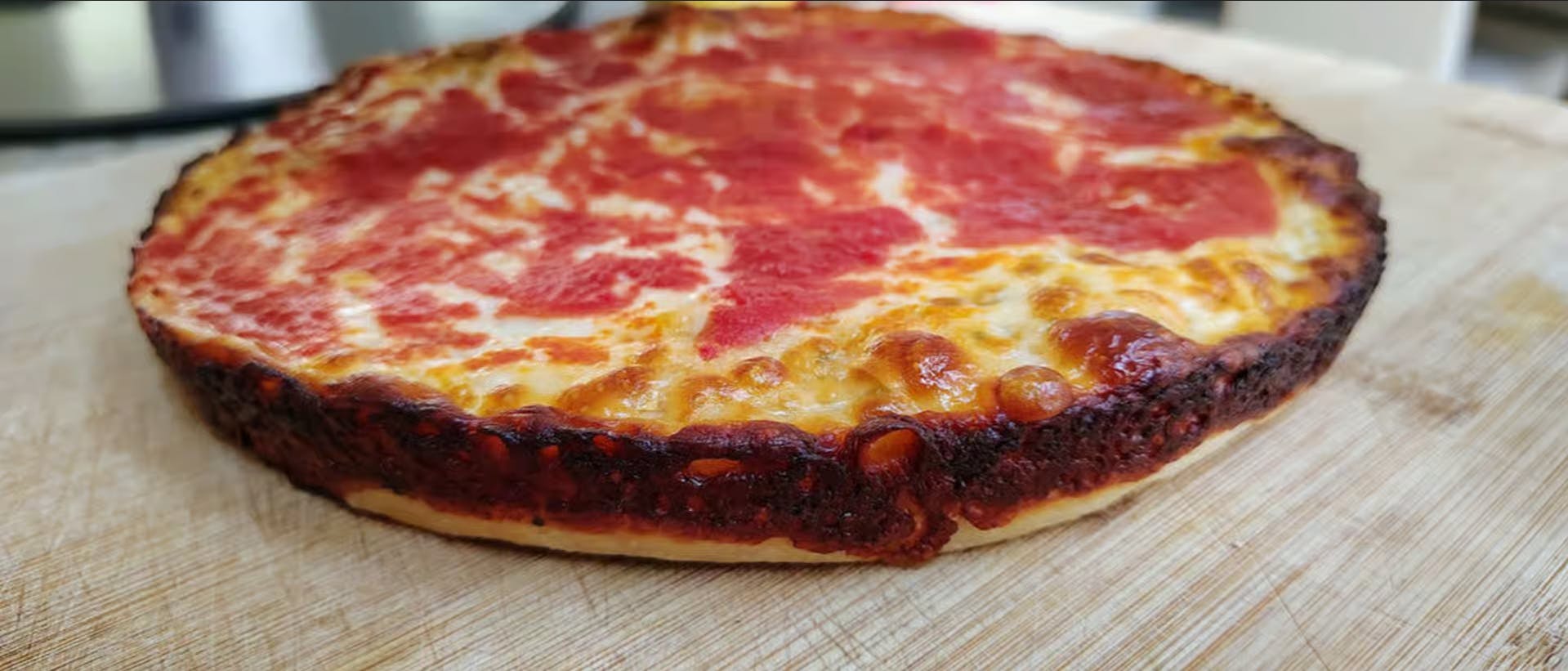 Sourdough Cheese Pizza 10" Deep Dish