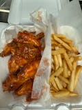 10 Pieces Buffalo Wings, Fries & Can of Soda Combo