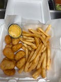 10 oz. Chicken Nuggets, Fries & Can of Soda Combo