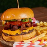 Baconcheese burger
