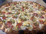 Surfin the Lake of Fire Pizza