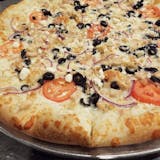NY Hand Tossed Thin Crust Greek Pizza