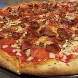 NY Hand Tossed Thin Crust Meat Pizza