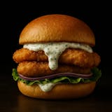 Whiting Fish Burger Combo