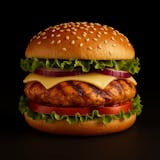 Grilled Chicken Burger Combo