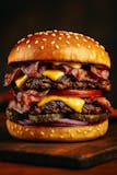 Double Bacon Cheese Burger Combo
