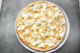 White Pizza Slice