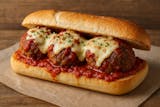 Meatball Parmesan Sandwich