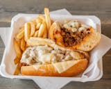 Pizza Cheesesteak Sandwich