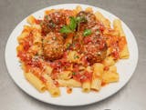 Ziti with Meatballs
