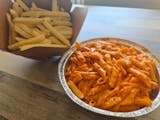 Large Pasta (Penne Ala Vodka, Mac & Cheese) & Small Fries - Wednesday Special