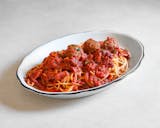 Vegan Pasta With Meatballs